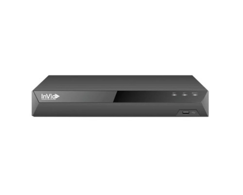 InVid ED3AI-4-10TB 4 Channel TVI/AHD/CVI/Analog/IP Digital Video Recorder, 10TB