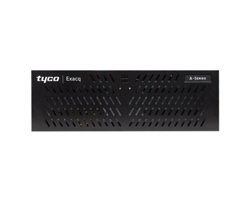 Exacq 0804-08T-DTAL-E Hybrid Desktop Recorder with 4 IP Cameras Licenses (64 max) and 8 Analog at 30 FPS, 8TB HDD