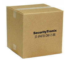 SecurityTronix ST-IP4FTD-CNV-2-8B 4 Megapixel Outdoor Dome Camera with 2.8mm Lens