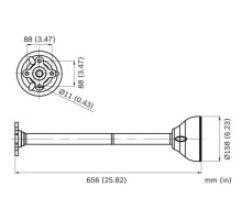 Bosch VDA-70112-PMT Pendant Mount Bracket