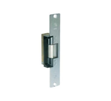 Adams Rite 7111-519-652-00 Electric Strike 24VDC Monitored / Fail-Secure in Satin Chrome, 1-1/16