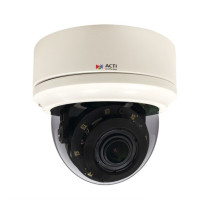 ACTi A826 5 Megapixel Network IR Outdoor Zoom Dome Camera with 2.7-12mm Lens