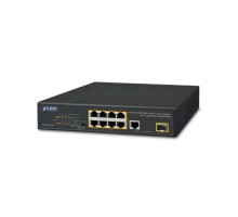 ACTi PPSW-0102 Planet FGSD-1011HP 8-Port 802.3at PoE Switch, PoE Budget 120W