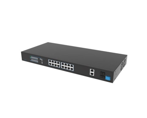 Hanwha Vision SKY-SW20g-001 Wisenet SKY 18 Port PoE+ Network Switch