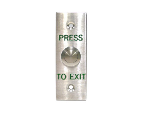 Geovision 81-PB210-001 PB21 Push Button, W 35mm Green Word