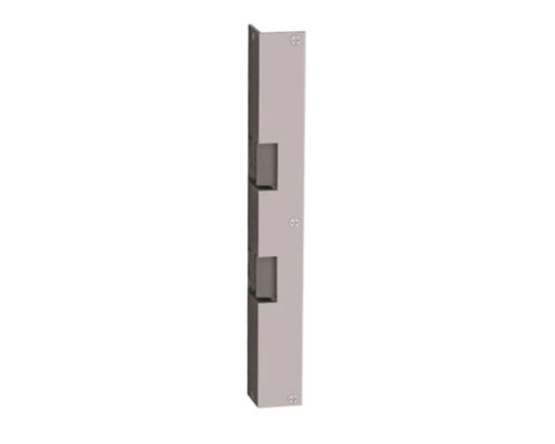 Folger Adam 310-6-1-PK-24D-627-LCBMA Fail Secure Electric Strike for Concealed Vertical Rod Devices with Latchbolt and Locking Cam Monitor in Satin Aluminum