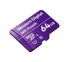 Avycon AVY-WDD064G1P0C WD Purple Surveillance 24/7 Drive, MicroSD Card, 64GB Capacity