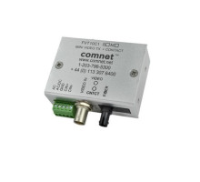 Comnet FVT10C1S1/M Mini SingleMode Video Transmitter w/Contact Closure