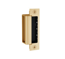 HES 1600-CS-612 Dynamic Complete Low Profile Electric Strike for Latchbolt and Deadbolt Lock in Satin Bronze