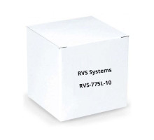 RVS Systems RVS-775L-10 120° 420 TVL White Left Side Camera, 66' Cable, RCA Adapter, 2.1mm Lens