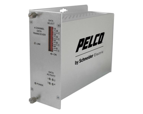 Pelco FRD4S1ST 4 Channel Fiber Receiver, Single Mode