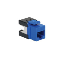 ICC IC1078GABL CAT 6A UTP Keystone Jack, Blue