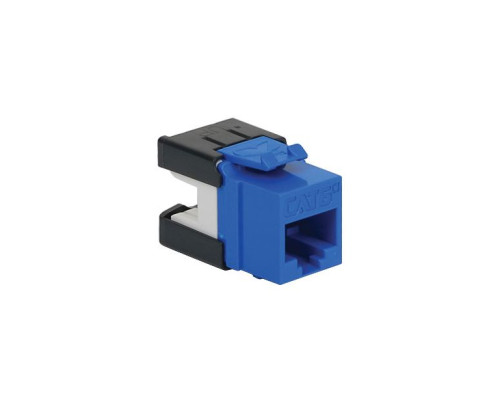 ICC IC1078GABL CAT 6A UTP Keystone Jack, Blue