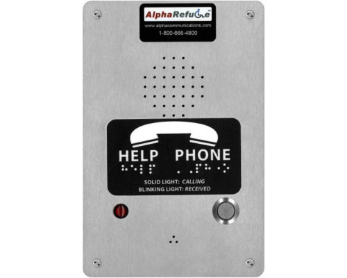 Alpha RCB2400S Stainless Steel PBX Refuge Call Box