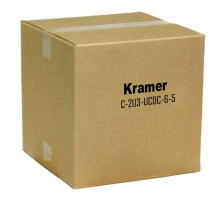 Kramer C-2U3-UCDC-6-5 Cable 2 USB-A 3.0 to USB-C Male and DC Plug, 6.5 Feet