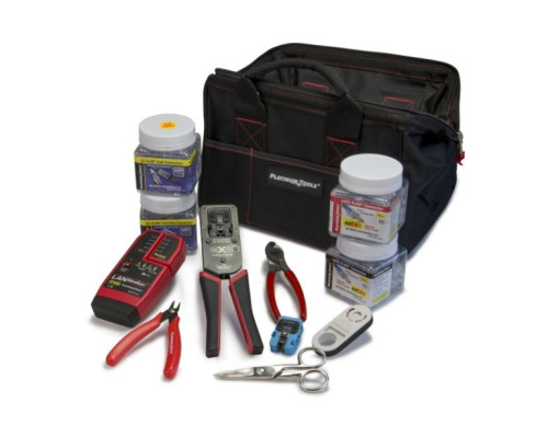 Platinum Tools 90149 EXO Deluxe Termination & Test Kit Box