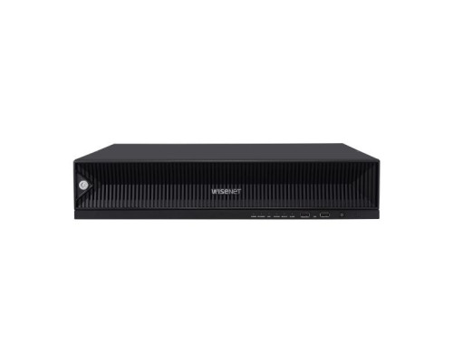 Hanwha Vision XRN-3210RB2-48TB 32 Channels 4K Network Video Recorder, 48TB