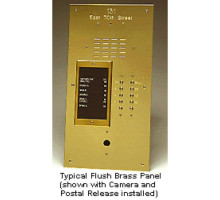 Alpha VI404S001 1 Buttonn Brass Panel Only-Surface