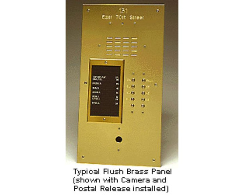 Alpha VI404S001 1 Buttonn Brass Panel Only-Surface