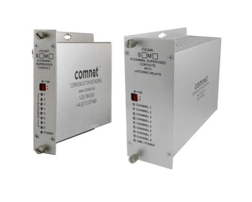 Comnet FDC80NLRS1 8-Channel Supervised Contact Closure Receiver