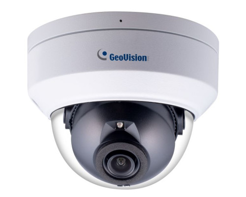 Geovision 125-TDR2705-2F10 GV-TDR2705-2F 2 Megapixel H.265 Low Lux WDR Pro IR Mini Fixed Rugged IP Dome with 2.8mm Lens