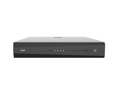 InVid VN2A-16X16-6TB 16 Channel NVR with 16 Plug & Play Ports, 6TB