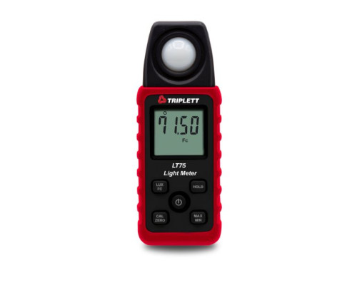 Triplett LT75-NIST Digital Light Meter Lux/Fc