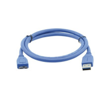 Kramer C-USB3-MicroB-10 Cable USB3.0 Micro B Male to Type A Male, 10 Feet