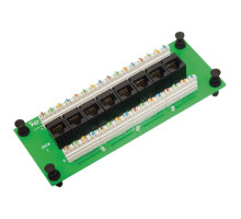 ICC ICRESDPB3C 8-Port Compact CAT 6 Data Module