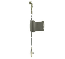 Adams Rite 4781-040-313 Two-Point Deadlatch with Paddle and Standard Rod in Dark Bronze Anodized