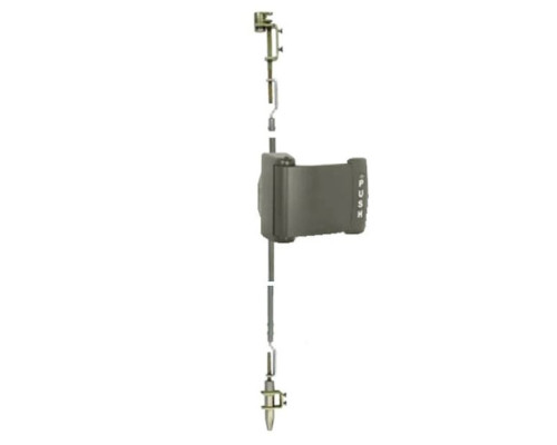 Adams Rite 4781-040-313 Two-Point Deadlatch with Paddle and Standard Rod in Dark Bronze Anodized