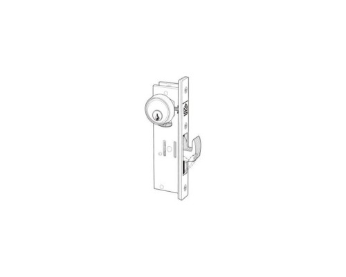 Adams Rite MS1953-310-IB Deadbolt NO FP 1-1/8 BS Less Faceplate 1-1/8 Inch Backset