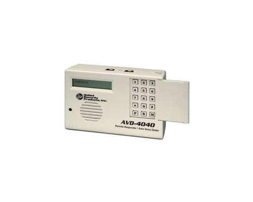 United Security Products AVD-4040 Auto Voice Dialer with Remote Control Response