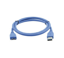 Kramer C-USB3-MicroB-15 Cable USB3.0 Micro B Male to Type A Male, 15 Feet