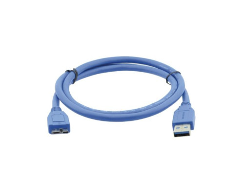 Kramer C-USB3-MicroB-15 Cable USB3.0 Micro B Male to Type A Male, 15 Feet