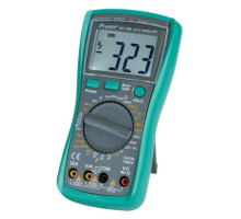 Eclipse Tools MT-1280 3-5/6 digits 5999 Counts Digital True RMS Multimeter with Resistance, Capacitance, Temperature, Diode, Transistor, NCV Tests