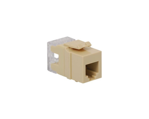 ICC IC1076F0IV HD RJ-11 Keystone Jack, Ivory