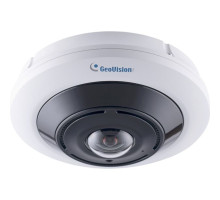 Geovision 125-RFER127-0010 GV-RFER12700 12 Megapixel H.265 Super Low Lux WDR IR Fisheye IP Camera