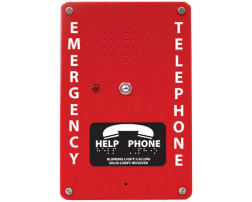 Alpha EPH2400-984RD Emergency Telephone - NEMA4 - Red