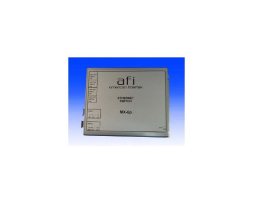 American Fibertek MX-6p Mini 6 Port Ethernet Switch