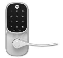 Yale YRL226-ZW2-619 Z-Wave Plus Assure Touchscreen Keypad Lever Lock, Satin Nickel