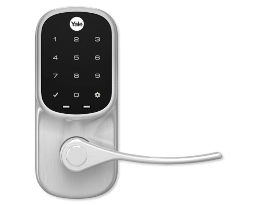 Yale YRL226-ZW2-619 Z-Wave Plus Assure Touchscreen Keypad Lever Lock, Satin Nickel