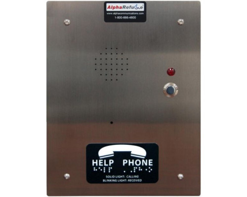 Alpha RCB2500SF Stainless Steel IP Refuge Call Box