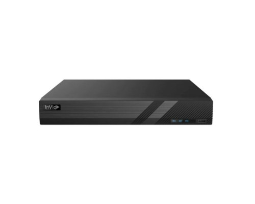 InVid PN3A-8X8FNH-1TB 8 Channel NVR with 8 Plug & Play Ports, True Facial Recognition, 1TB