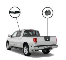 RVS Systems RVS-718521-02 480 TVL Nissan Titan Bluetooth Mirror Monitor, Tailgate Camera, 33ft Cable