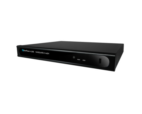 EverFocus VanguardII-4x2H 4 Channels AHD/TVI/CVBS/IP Hybrid DVR, No HDD