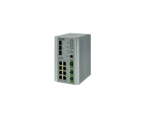 Comnet CNGE3FE8MS Hardened 11 Port Managed Ethernet Switch