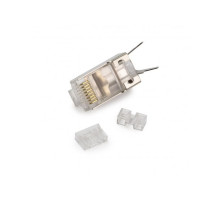 Platinum Tools 106242 RJ45 Cat6A/7 STP, Solid/Stranded, 28–26 AWG, 50/Bag