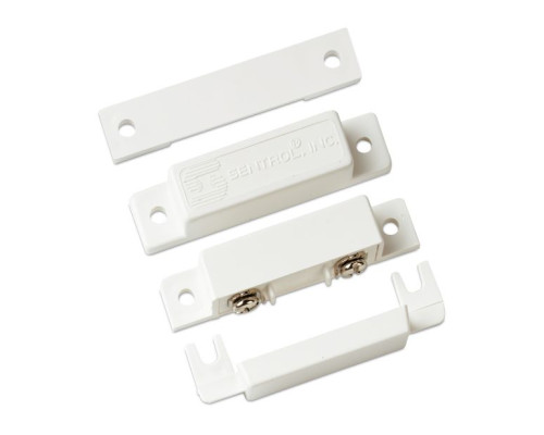 Interlogix 1085TW-N Screw Mt Terminal Contact, Closed White 1 1/2 Gap