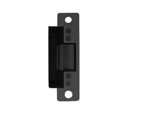 Adams Rite 7101-510-335-00 Electric Strike 24VDC Fail Secure in Black Anodized, 1-1/16